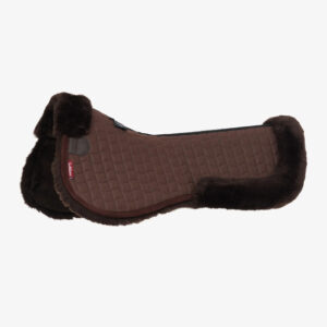 LeMieux Sheepskin Halfpad Brown