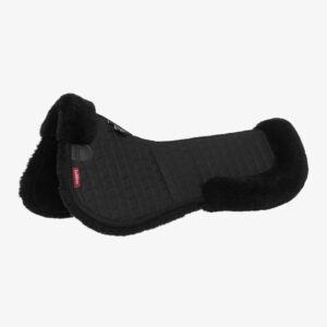 LeMieux Sheepskin Halfpad Black