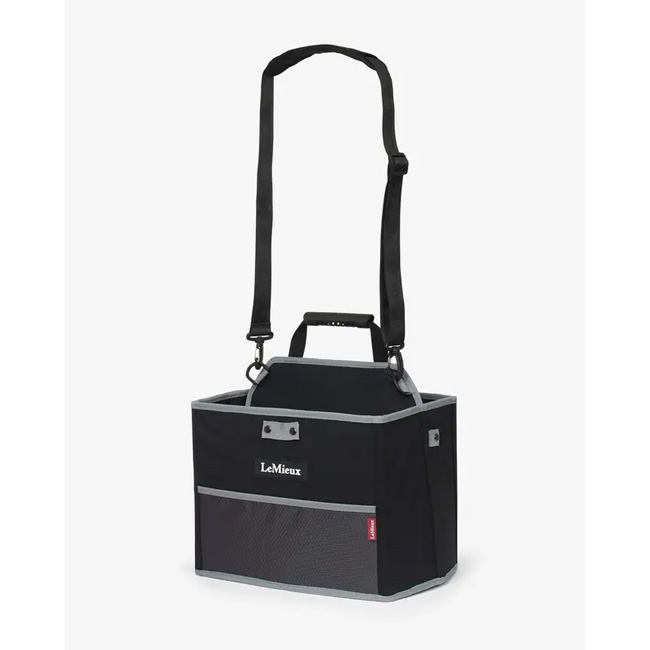 LEMIEUX COLLAPSIBLE STORAGE TOTE BAG BLACK