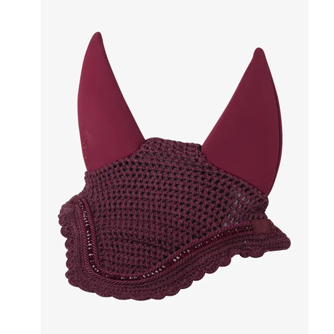 LeMieux Diamante Acoustic Fly Hood Burgundy