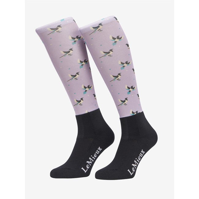 lemieux footsie socks magpie lilac