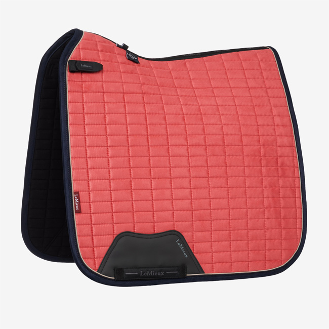 PROSPORT SUEDE DRESSAGE SADDLEPAD CRANBERRY