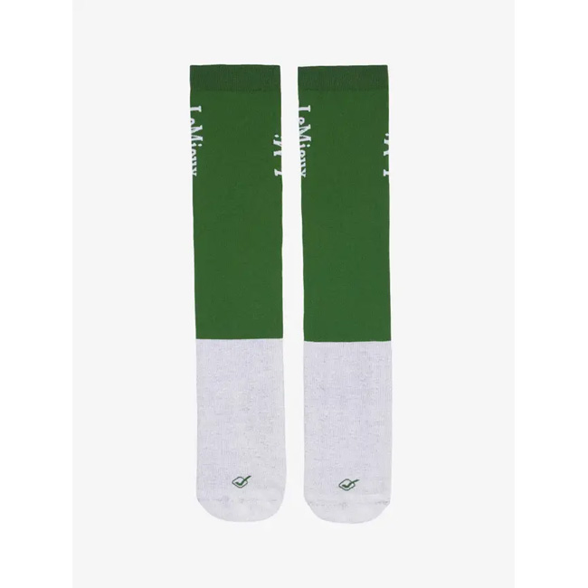 LeMieux Competition Socks Hunter Green (Twin Pack) - Image 2