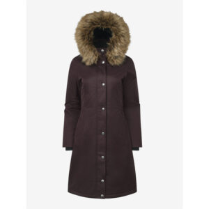 ANYA WATERPROOF COAT DAMSON