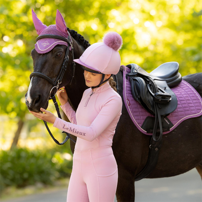 LeMieux Classic Fly Hood Mallow - Image 2