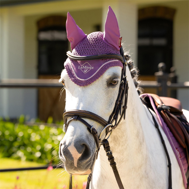 LeMieux Classic Fly Hood Mallow - Image 3