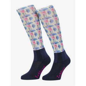 lemieux footsie socks flamingo