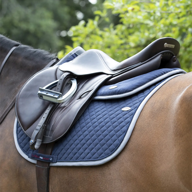 LeMieux Wither Relief Jump Pad Navy - Image 3