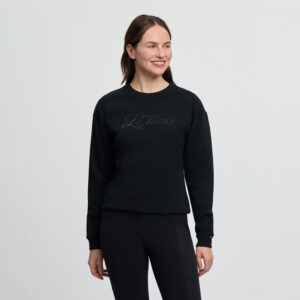 christina crew sweater black