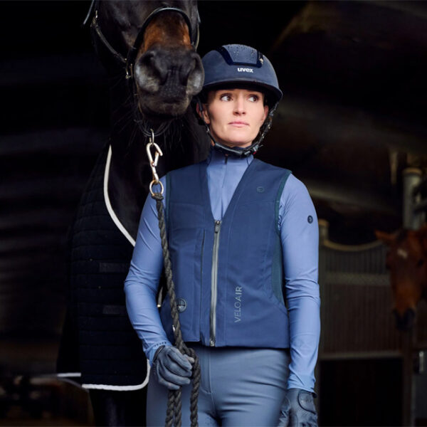 Racesafe VeloAir Air Gilet Midnight {Unicorn Tack}