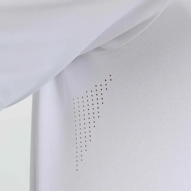LeMieux Mens Long Sleeve Show Shirt White - Image 3