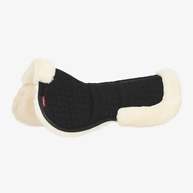 LeMieux Merino+ ProSorb 3 Pocket Half Pad Black/Natural - Image 2