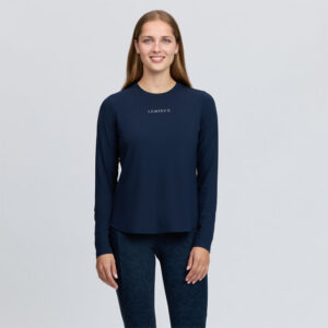 long sleeve sport tee navy
