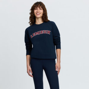lemieux crew neck sweater navy